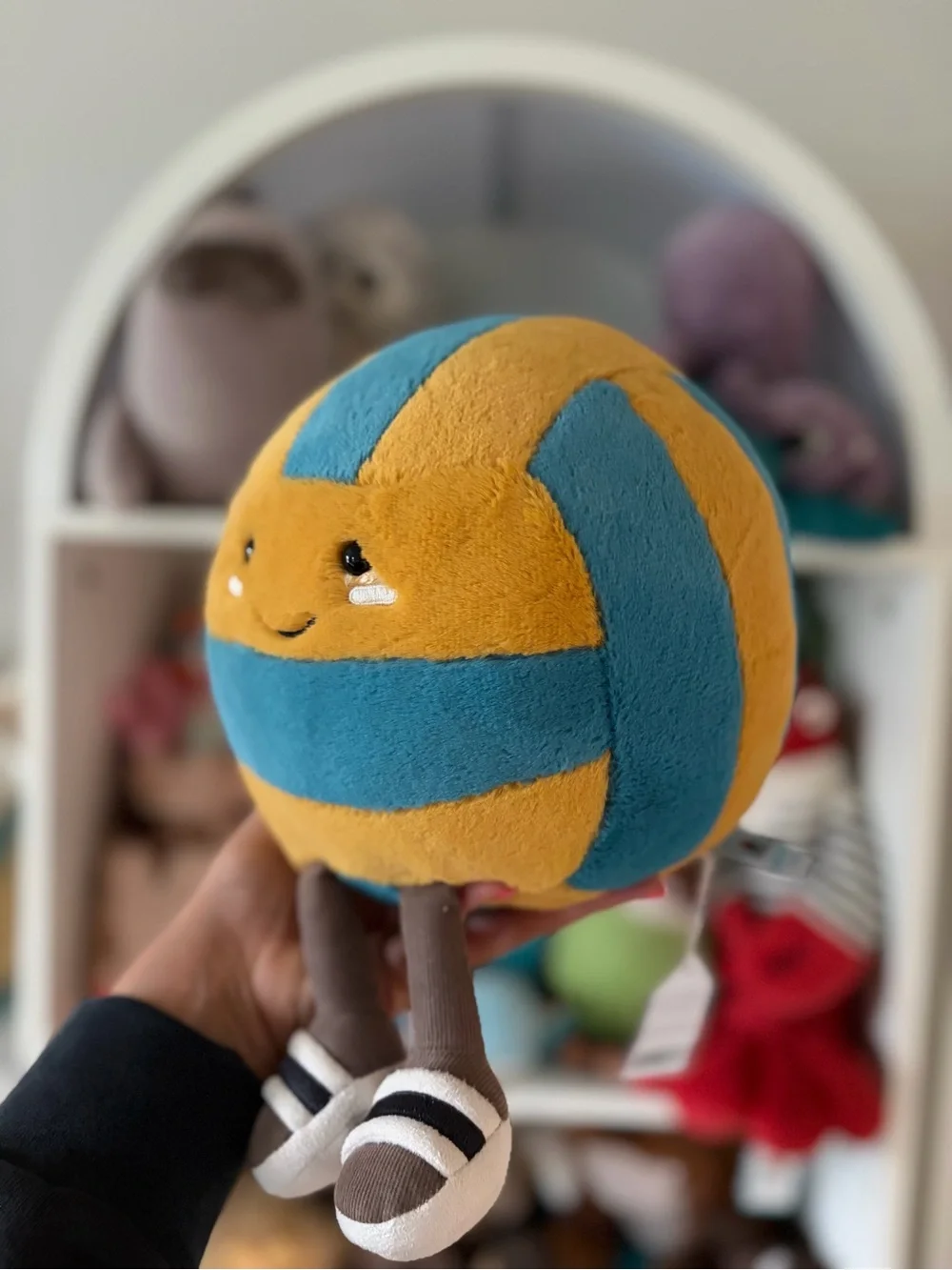 Rare Retired Jellycat Amuseable Sports Beach Volley - Authentic, BNWT & VHTF